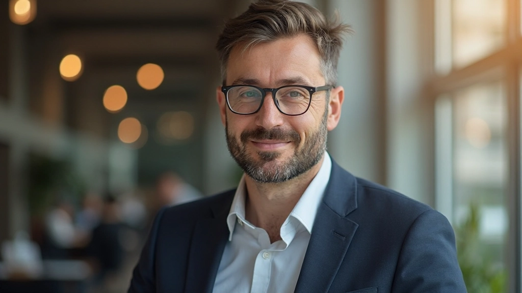 Портрет руководителя проектов Асхата, 42 года